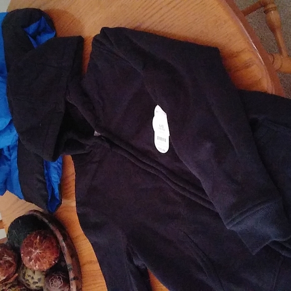 Boy's/Youth Winter Coat and Fleece Hoodie Bundle. Size L 10-12. Wonder Nation. - Picture 7 of 9